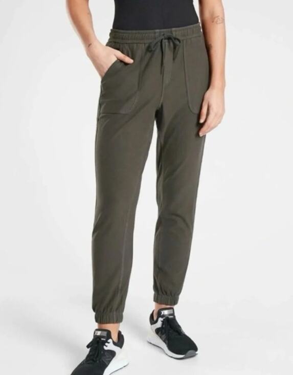 Athleta Pants - Athleta Farallon Jogger Pants, Olive Green, Size S